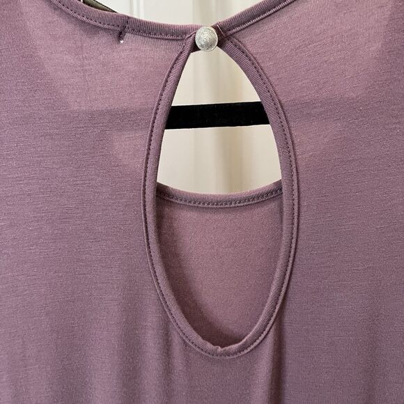 Lainab Jumpsuit Jumper Drawstring Waist Short Sleeve Womens 2XL Light Purple - Picture 5 of 9